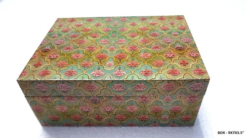 Resin Coated Decorated Boxes