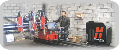 Red Double Driving Cutting Machine