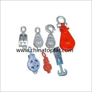 Ship Deck Crane Block and Cargo