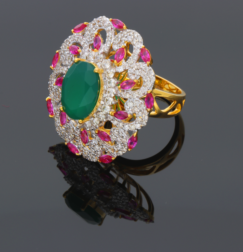 Diamond Cocktail Ring - 2.40 Carat VS1 Round Brilliant Cut, Natural Diamonds with Excellent Clarity and Craftsmanship
