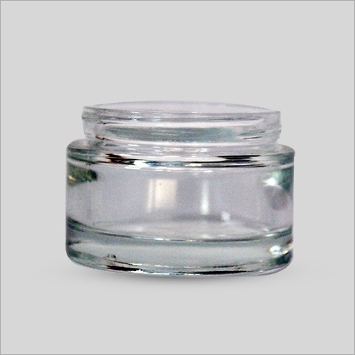 Cream Glass Jars By K. D. ENTERPRISES