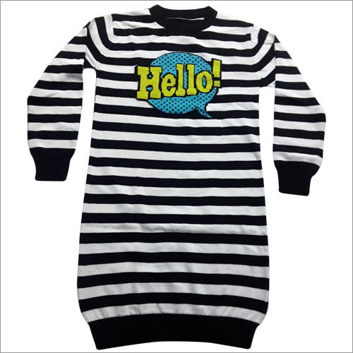 Kids Girls Designer Knitted Dress Kids Girls Designer Knitted Dress