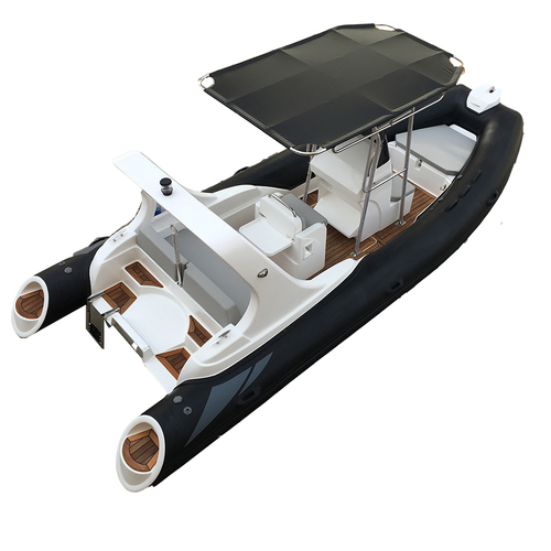Liya 19ft/5.8m Hypalon Rib Inflatable Boat Sport Water Boats For Sale