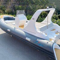 Liya 19ft Semi Rigid Inflatable Rib Boat Fiberglass Hull Sport Boats For Sale