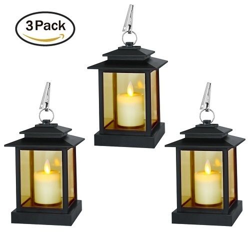 LED Lanterns with Cross Bar Design