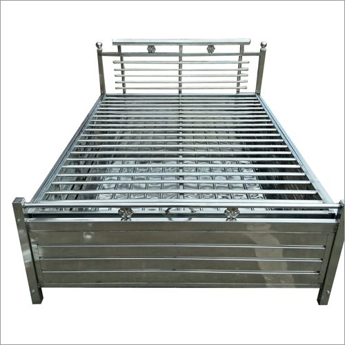 Stainless Steel Double Bed