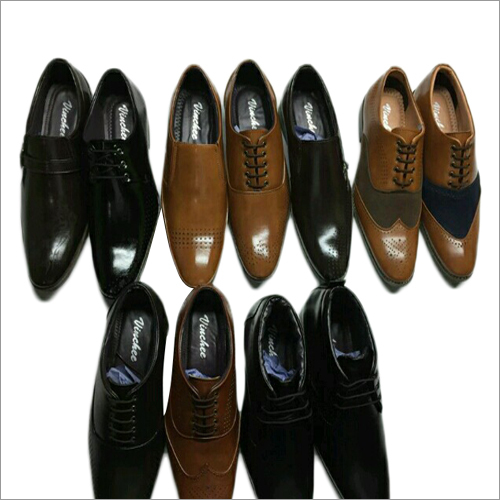 Mens Artificial Leather Shoes Insole Material: Pu