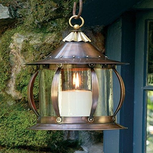 H Potter San Simeon Decorative Candle Lantern Holder Table Top Patio Outdoor Indoor