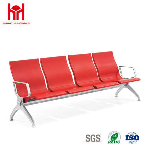 Wholesale Modern 4-Seater PU Waiting Chairs From Guangdong Factory