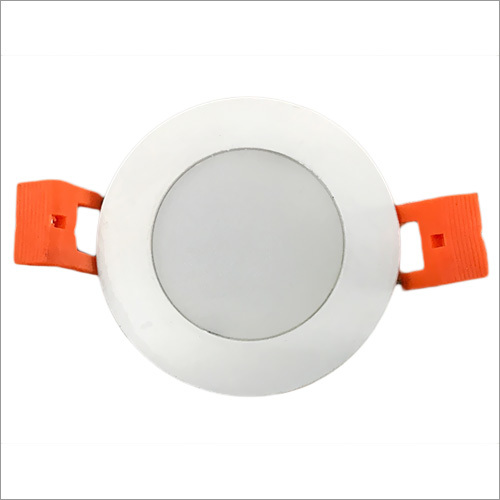3W Aluminium Deep Light - Round, White | Geometric Shape for Bidirectional Lighting in Larger Indoor Spaces