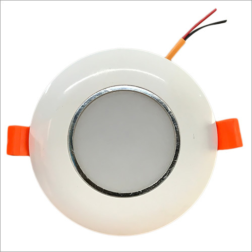 3W Deep Light PC - Aluminium, Round Shape, White Color | Ideal for Shop and Office Use, Powder Coated Finish for Enhanced Elegance