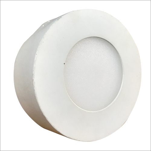 6W Round Panel Light - Aluminium Construction, Variegated Sizes Available , White Color for Home and Hotel Ceiling Use