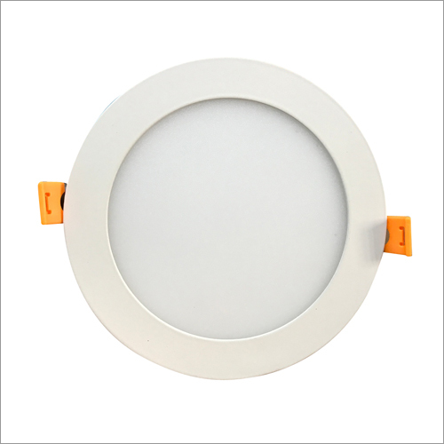 12W LED Surface Round Panel Light - Aluminium, White Color, Wide Beam Illumination | Ideal for Homes, Hotels, and Offices