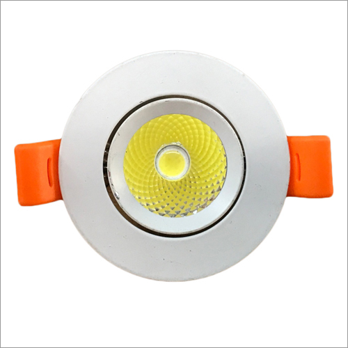 8W LED Surface Round Panel Light - Aluminium, 8 Watt Power Factor, Grey Color | Ideal for Shop And Office Use