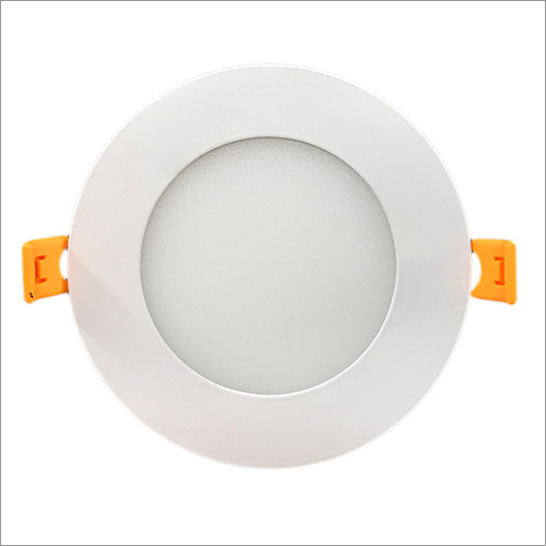 6W LED Surface Round Panel Light - Aluminium, Round Shape, White Color | Ideal for Shop and Office Use, Power Factor 6 Watt