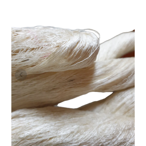 Local White Dupion Silk Yarn - Color: Natural Off-white; Can Be Dyed