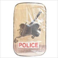 Anti Riot Shield - High-density Polyethylene, 40x30 Inches | Lightweight, Impact-resistant, Adjustable Handle