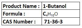 Alcohol solvents