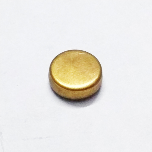 Tablet Brass Button