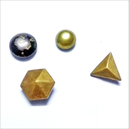 Designer Brass Button