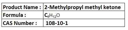 2-Methylpropyl methyl ketone