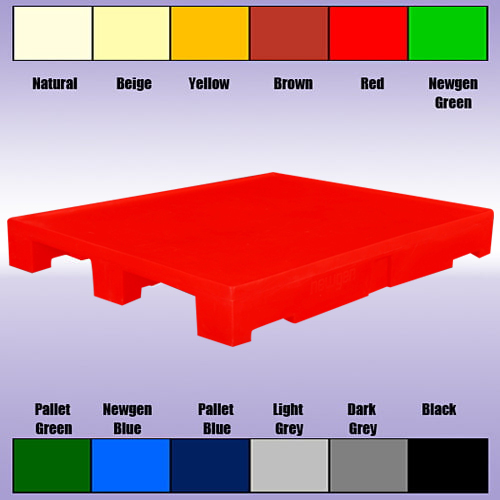 2 Way-Non Reversible Storage Pallets