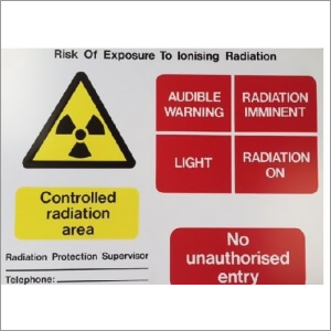 Radiation Warning Signs