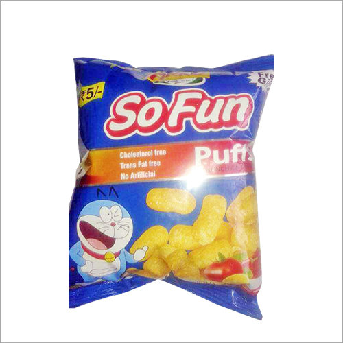 Puff Corn - Corn, Yellow Puffs | Irresistible Masala Taste, Fresh, Hygienic Snack, 75g Packaging