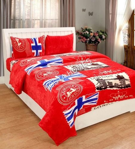 Abstract Super Soft Single Bed AC Blanket(All Weight Available)