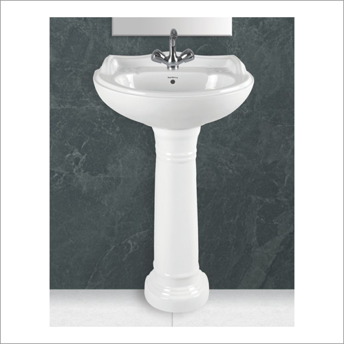 Ceramic Pedestal Wash Basin