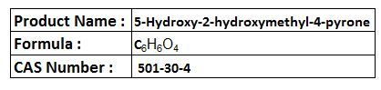 5-Hydroxy-2-hydroxymethyl-4-pyrone