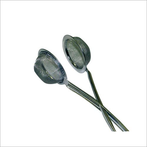 Black And Silver Stainless Steel Clip Tea Infuser