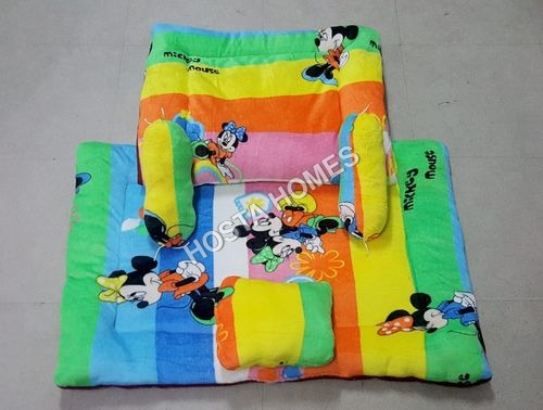 Super Soft Micky Mouse Print Baby AC Comforter Set With Vibrant Colour