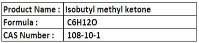 Isobutyl methyl ketone