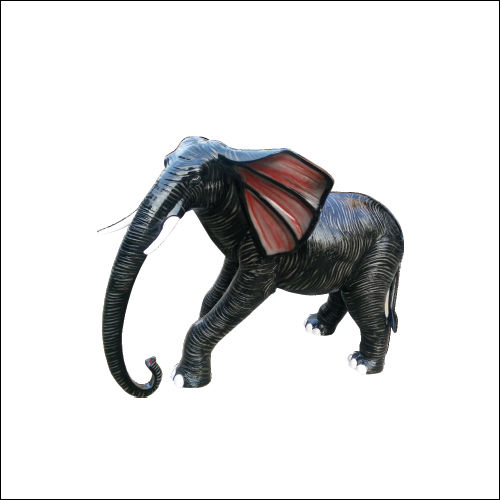 Park Accessories Elephant Fibre Figure