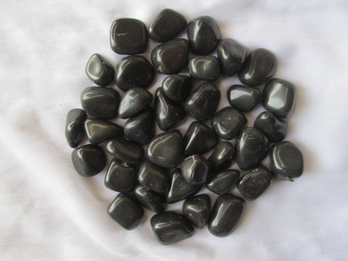 Agate Stone pebbles- Black