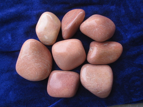 Agate Stone pebbles- Pink