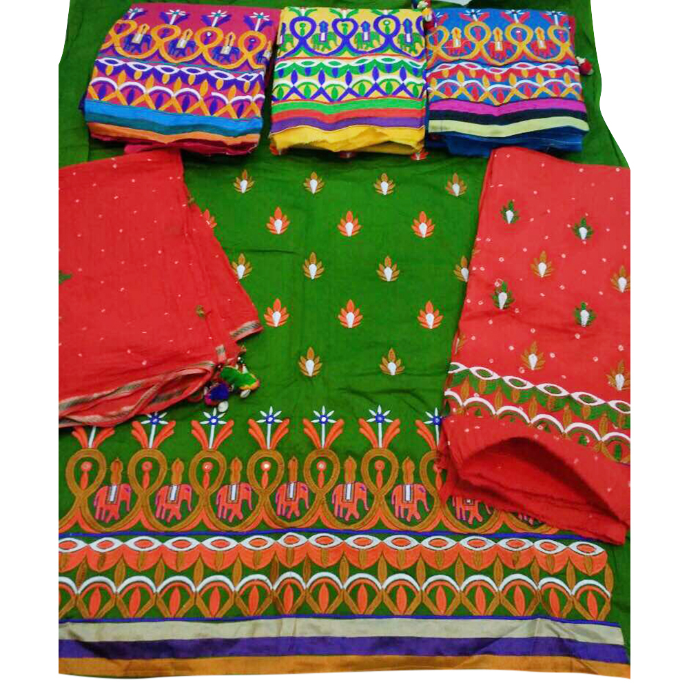 Heavy Kutch Work Border