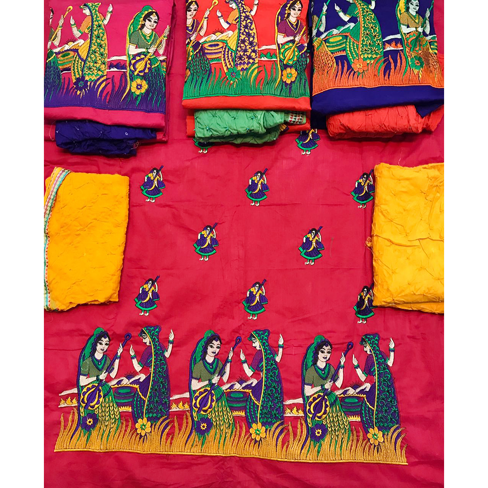 Kutchi Bandhani Dupatta