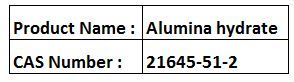 Alumina Hydrate - Al(OH)3