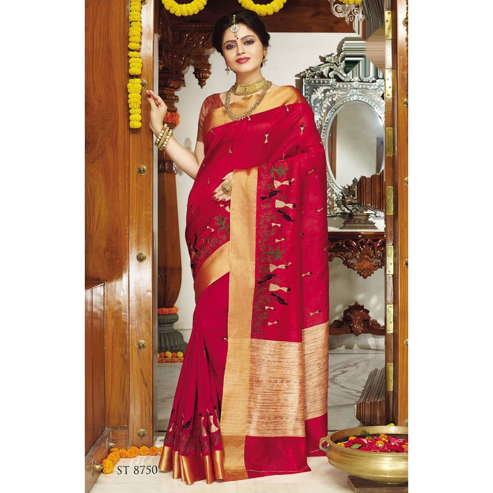 Ladies Designer Silk Sarees