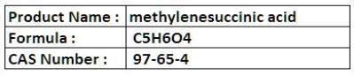 methylenesuccinic acid