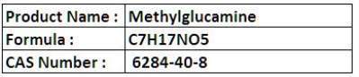 Methylglucamine - White Crystalline Powder, C7H17NO5 | Pharmaceutical Excipient, Contrast Media, High Purity, Biocompatible, Stable