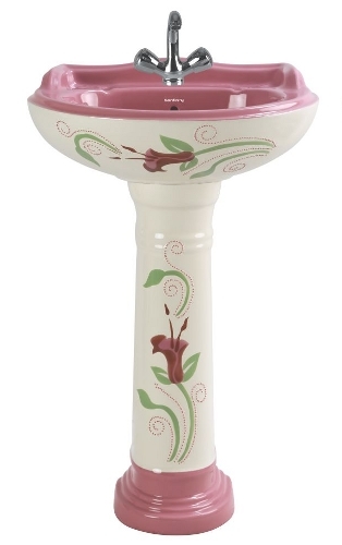 Fancy Pedestal Wash Basin