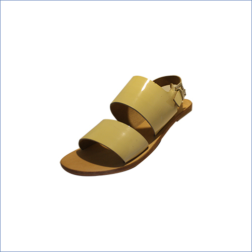 Patent Open Leather Sandal