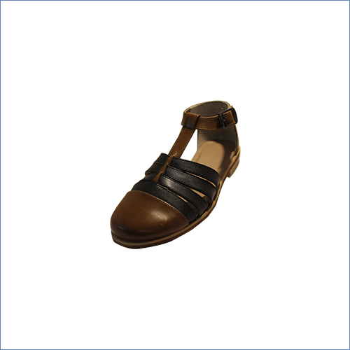 Handstiched Multicolour Leather Sandal By RPS TRADERS