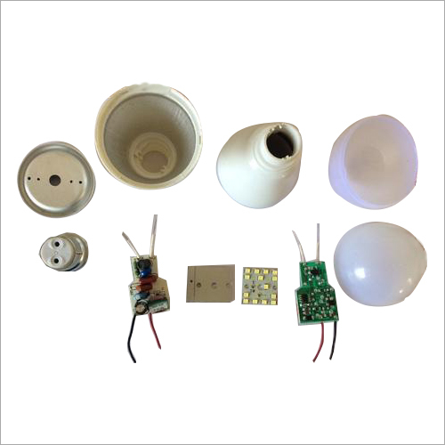 LED Bulb Raw Material - Plastic, PCB, Varied Sizes | Durable, Precise Design, Easy Assembly, Custom Wattage