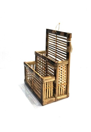 Bamboo Magazine Wall Hanging stand