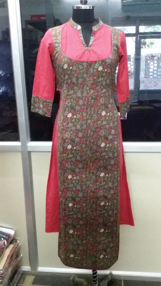 Rayon Cotton Kurti