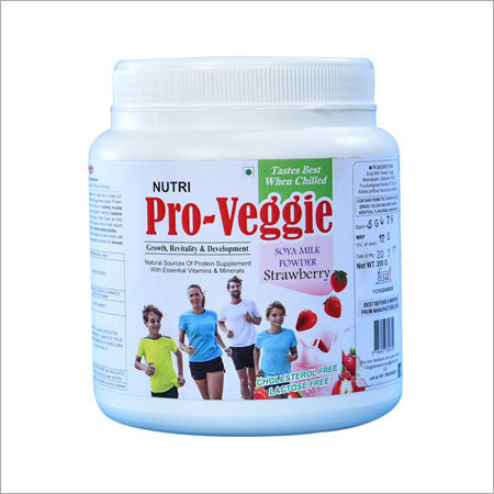 Strawberry Flavour Soya Milk Powder